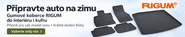 Přesné gumové koberce Rigum